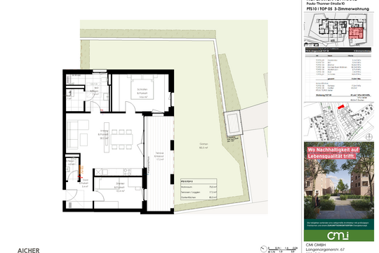 Grundriss TOP 05 – Paula-Thanner-Straße 10